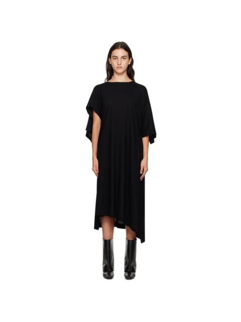 Black Square One Midi Dress