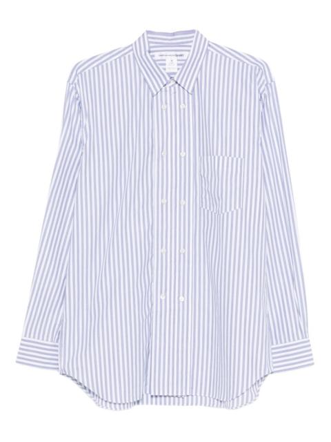 Comme des Garçons SHIRT pocket striped shirt