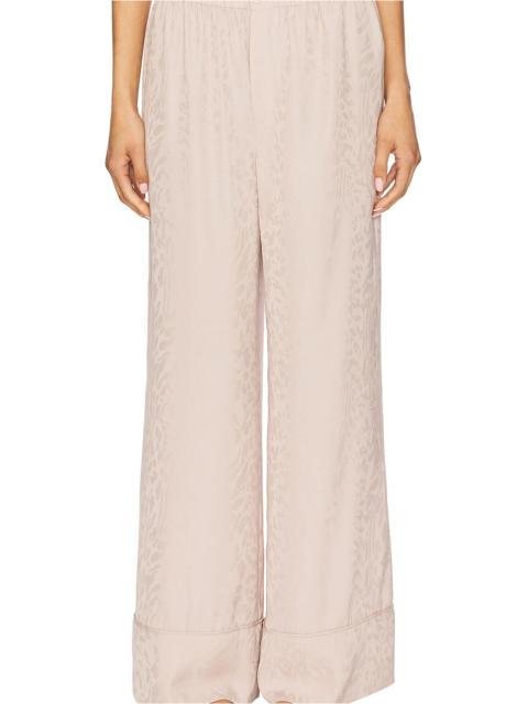Barefoot Dreams Washed Satin Jaquard Pant