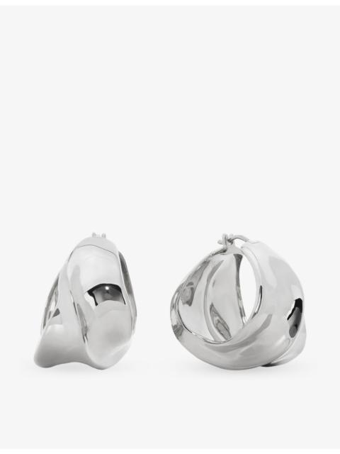 MONICA VINADER Nomade Bold Medium Sterling-Silver Hoops
