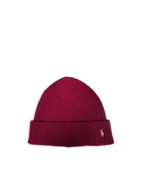 Polo Ralph Lauren logo-detail beanie hat