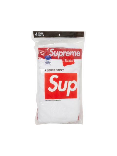 Supreme x Hanes Boxer Briefs (4 Pack) 'White'
