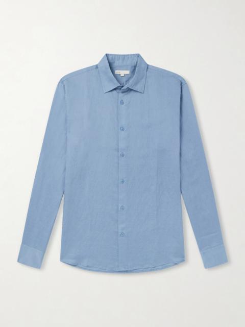 onia Linen and Lyocell-Blend Shirt
