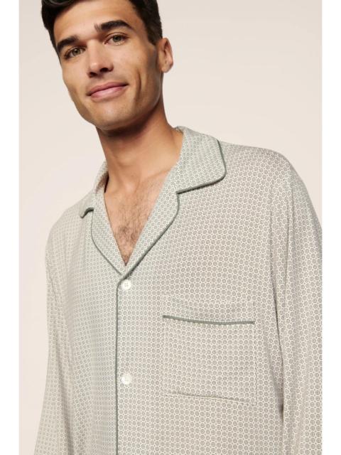 eberjey William Printed TENCEL™ Modal Long PJ Set