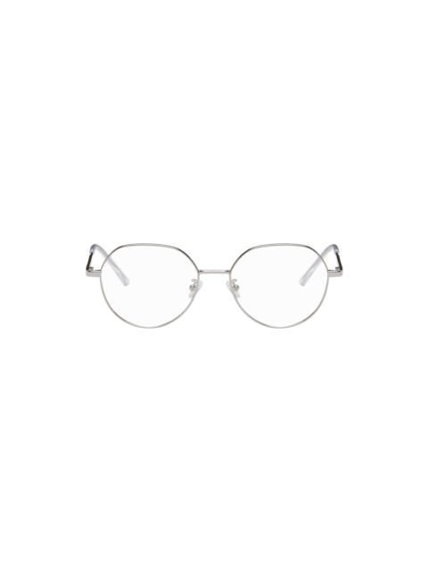 Silver Round Glasses
