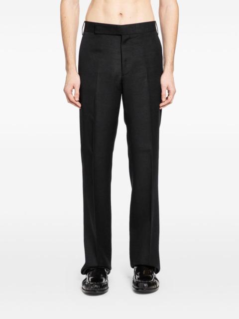 LARDINI pressed-crease trousers