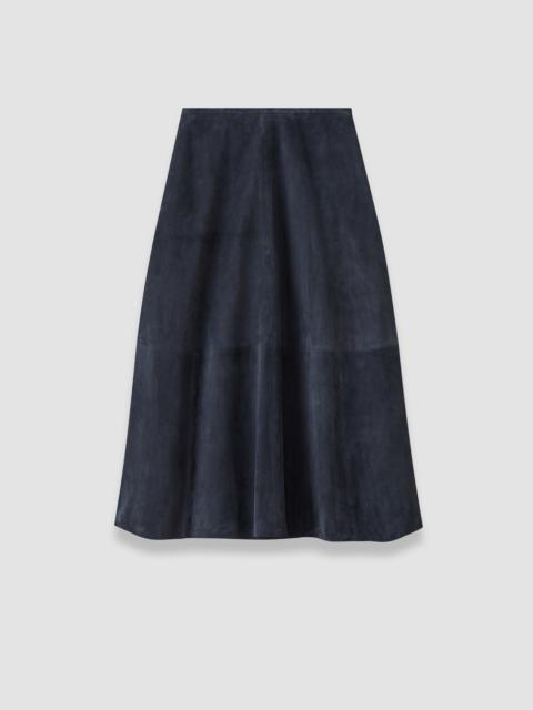 JOSEPH Helius Light Suede Skirt