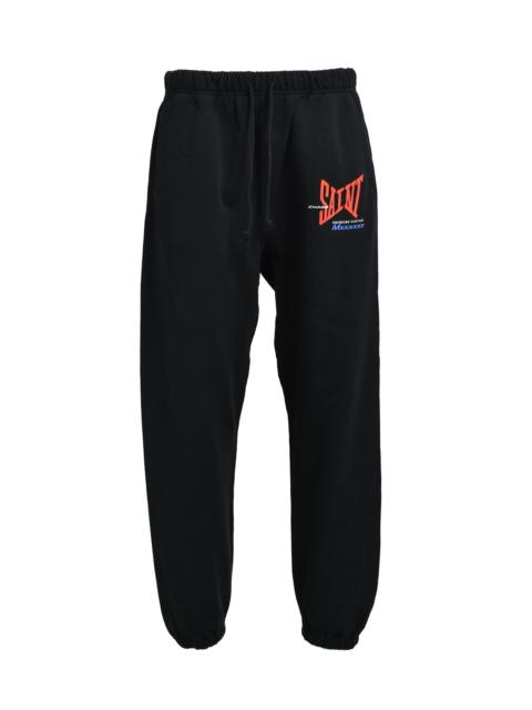 SAINT M×××××× SWEAT PANTS/RIBON SAINT / BLK