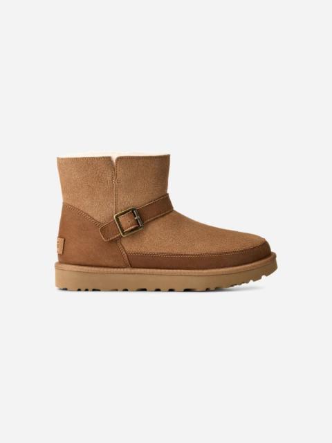 UGG ® Women's Classic Mini Bellina Belted Suede Classic Boots in Chestnut