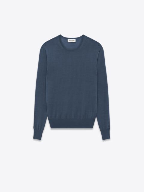 SAINT LAURENT sweater in cashmere, wool and silk