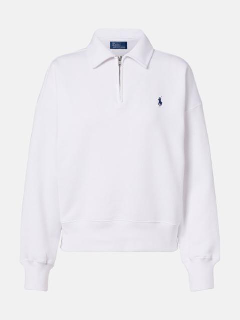 Polo Ralph Lauren Cotton-blend jersey sweatshirt