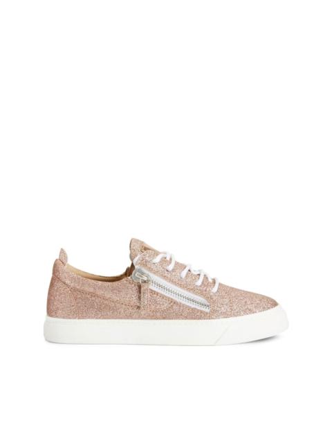 Giuseppe Zanotti Nicki glitter low-top sneakers