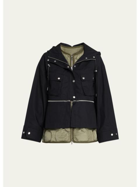 3.1 Phillip Lim Convertible Utility Vest Parka Jacket