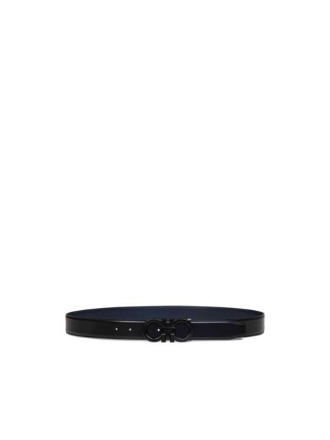 FERRAGAMO Gancini reversible belt