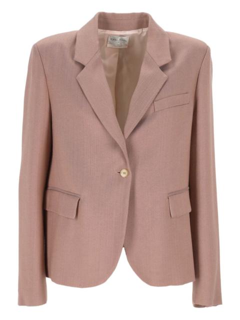 forte_forte button single-breasted blazer