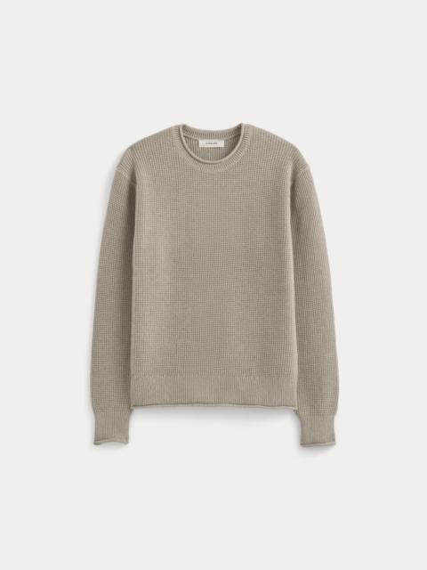 EVERLANE WAFFLE ROLLNECK CREW IN EVERYDAY COTTON