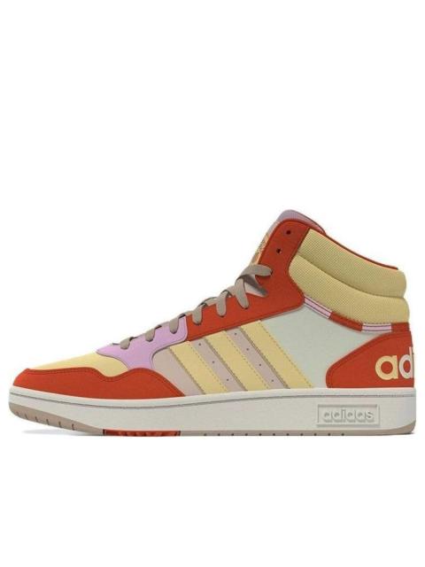 adidas (WMNS) adidas neo Hoops 3.0 MID 'Orange Yellow' FZ6573