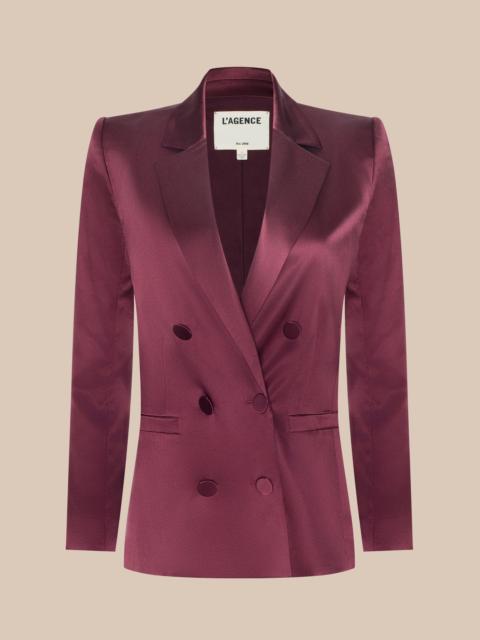 L'AGENCE Sena Silk Blazer