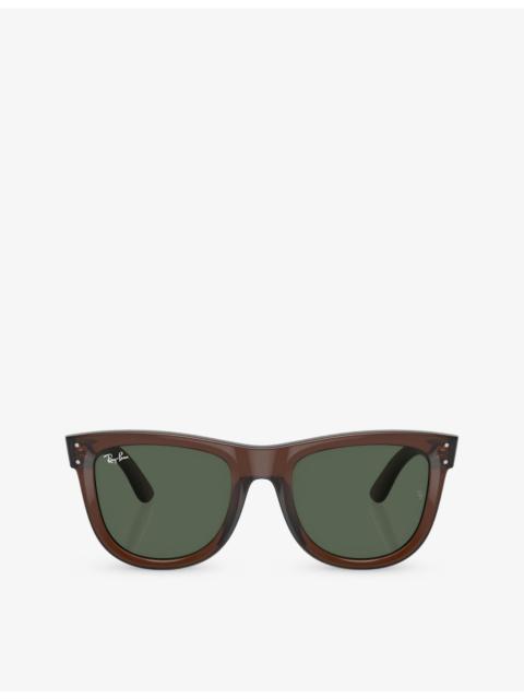 Ray-Ban RBR0502S Wayfarer Reverse square-frame injected sunglasses