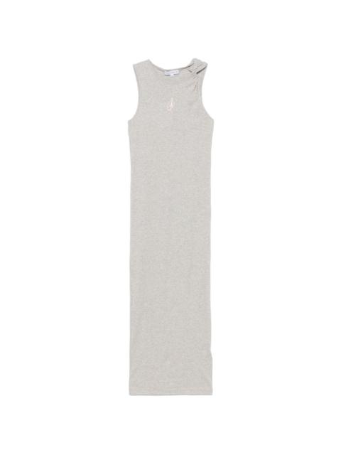 JW Anderson logo-embroidered maxi dress
