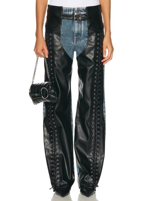 Stella McCartney Laced Denim Chap