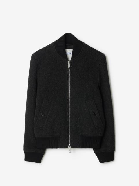 Burberry Wool Bomber Jacket