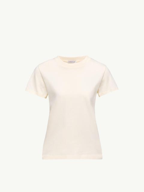 Embroidered Logo Cotton T-Shirt