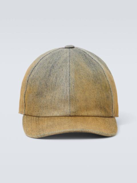 Rick Owens DRKSHDW denim baseball cap
