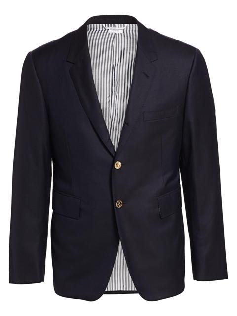 Thom Browne Men's Classic Wool Super 120S Wool Sport Jacket - Navy