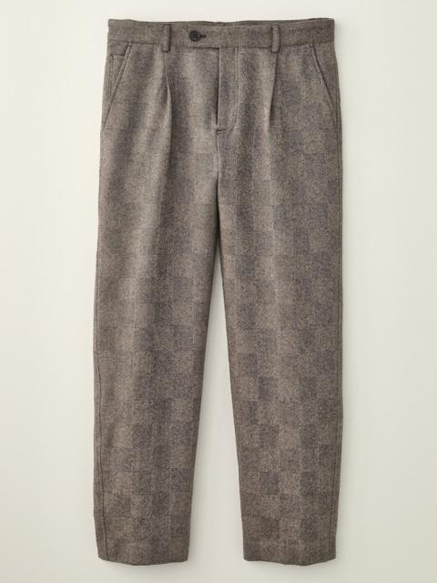 Corridor CHECK PLEATED TROUSER