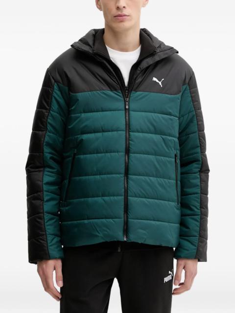 PUMA quilted panelled jacket