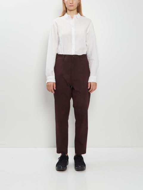 Y's Cotton Wool Tapered Pants