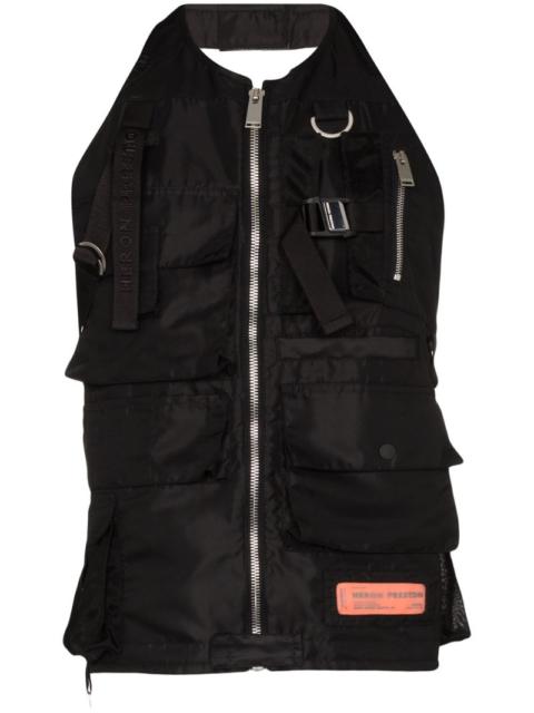 Heron Preston zipped vest