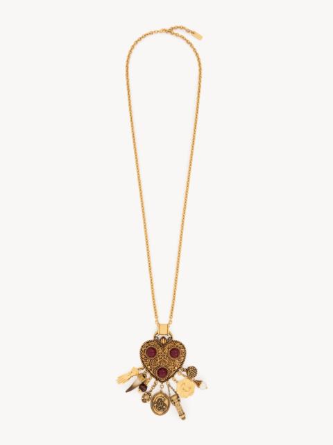 Chloé THE CHLOÉ HEARTFULL PENDANT NECKLACE