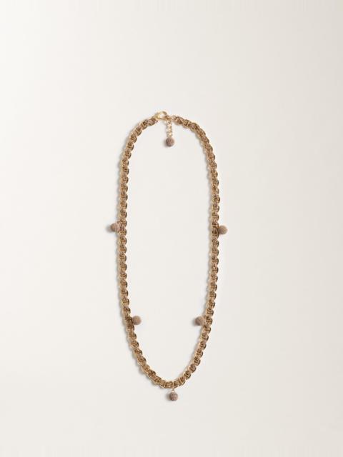 FABIANA FILIPPI Diamond wire long necklace