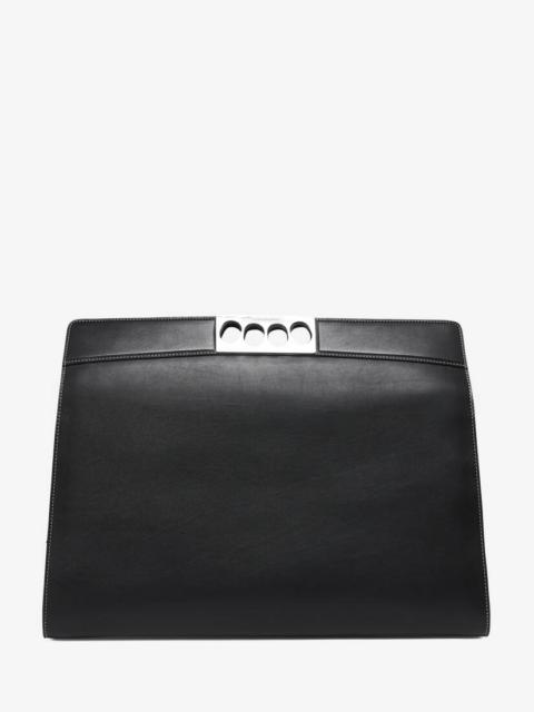 Alexander McQueen Men's The Grip 24h Bag in Black