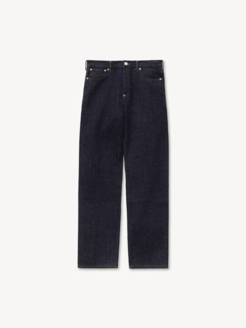 KENZO 'KENZO Tulip' straight fit jeans in japanese denim