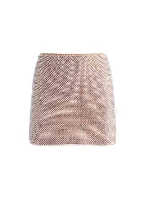 Alice + Olivia RAMOS EMBELLISHED MINI SKIRT