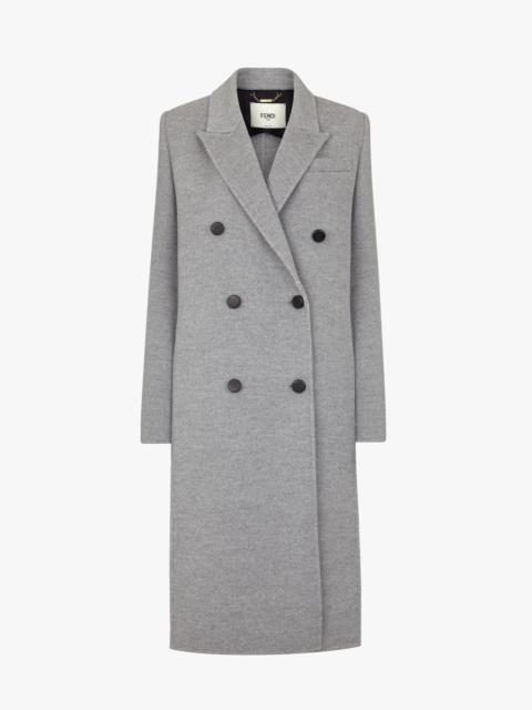 FENDI Gray wool coat