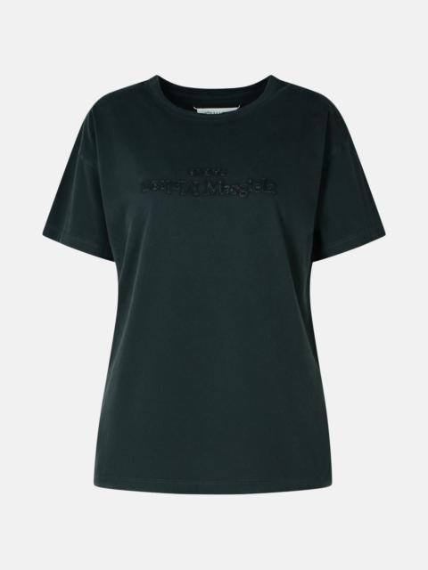 BLACK COTTON T-SHIRT