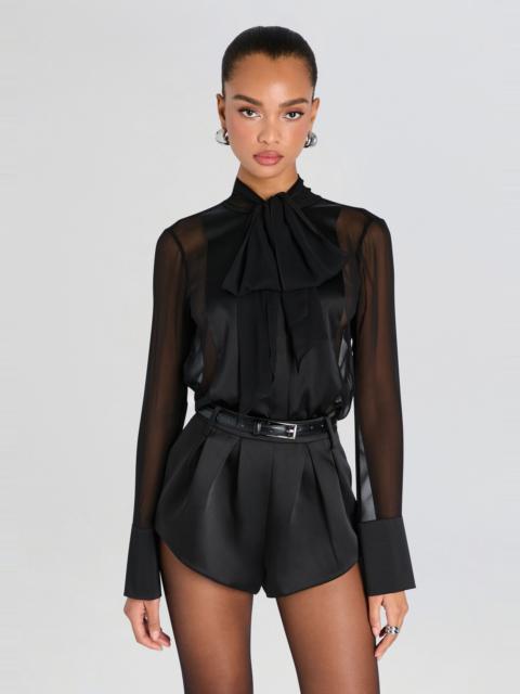 RETROFÊTE SURI SILK BLOUSE