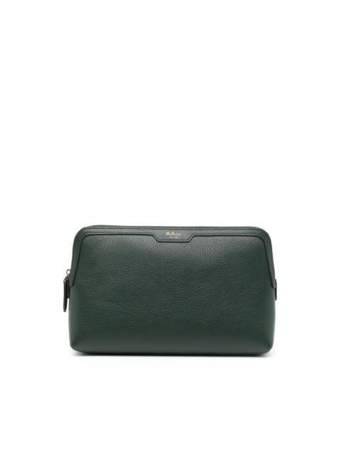 Mulberry logo-embossed pouch