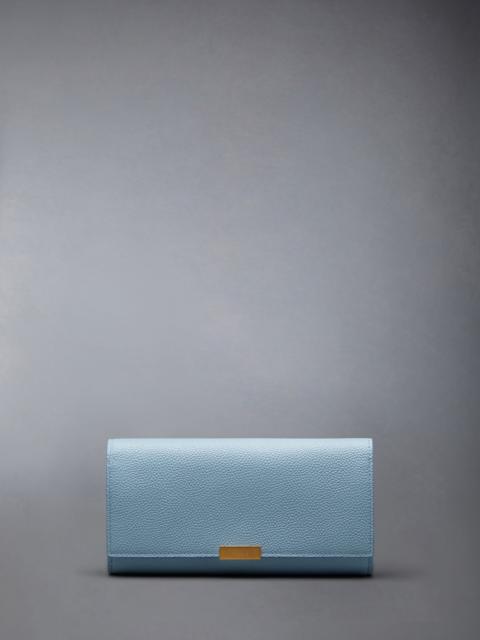 Thom Browne pebbled leather clutch bag