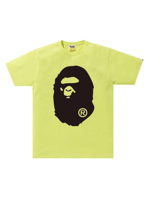 BAPE Bicolor Big Ape Head Tee 'Green'