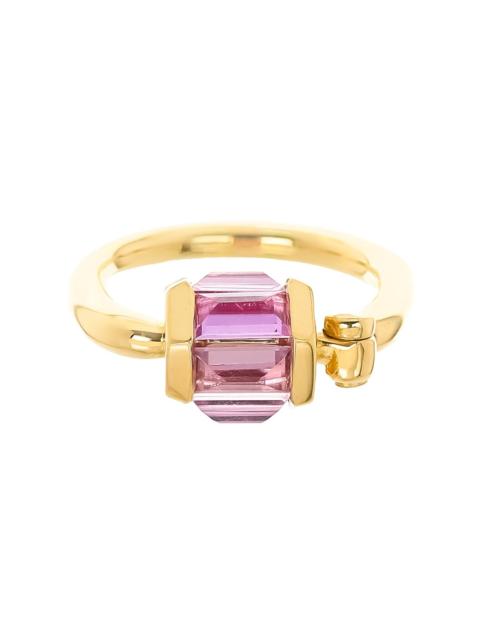 MARLA AARON Pink Sapphire Baguette Trundle