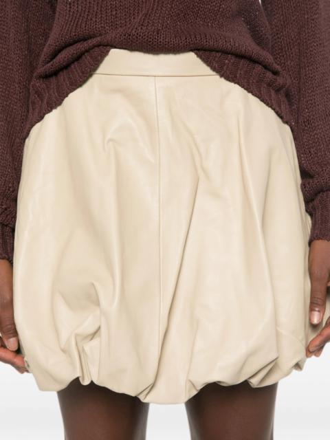 BY MALENE BIRGER By Malene Birger Leather Mini Skirt
