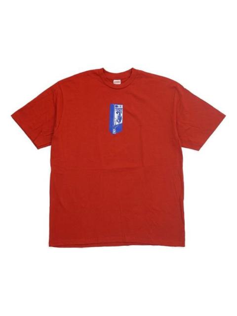 Supreme Supreme FW18 Payphone Tee Red Public Phone Printing Short Sleeve Unisex SUP-FW18-463