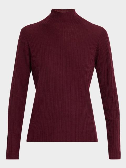 EILEEN FISHER Turtleneck Merino Wool Sweater