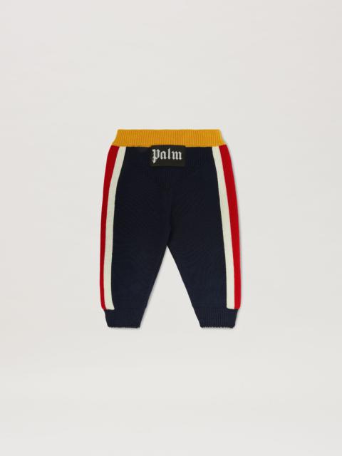 Palm Angels PA RACING VINTAGE KNIT SHORTS