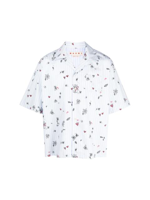Marni Magic Garden short-sleeved shirt